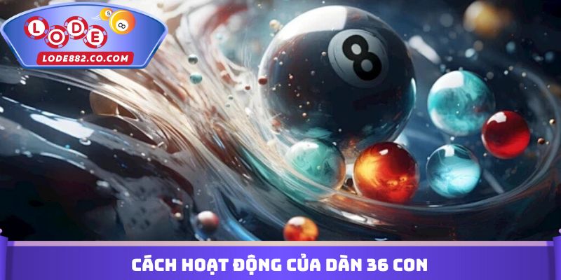 Cách hoạt động của dàn 36 con