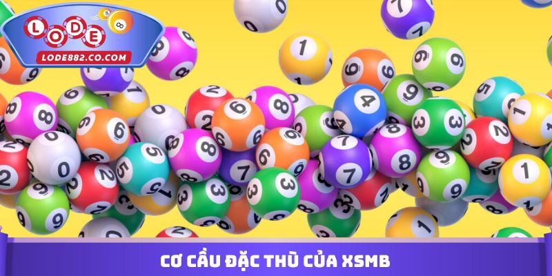 Cơ cầu đặc thù của XSMB