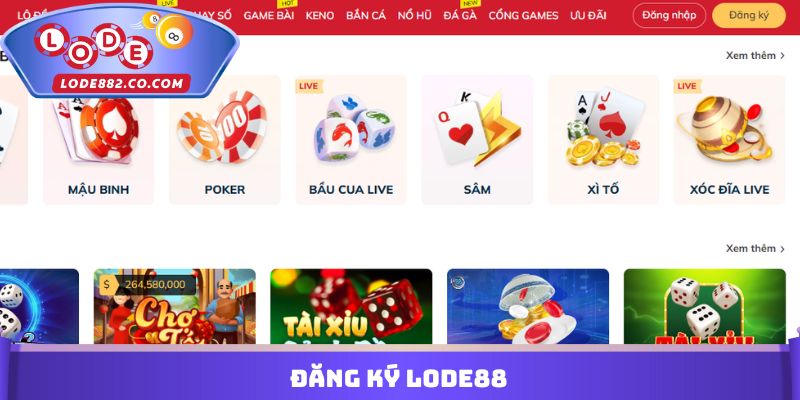 Đăng Ký Lode88
