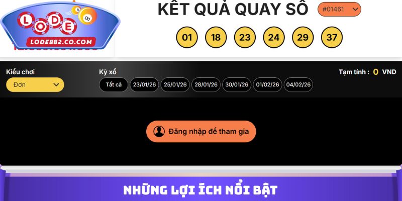 Những lợi ích nổi bật